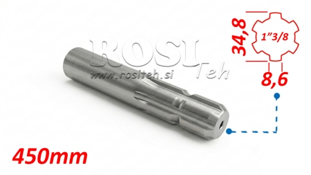 ΠΡΟΣΑΡΜΟΓΕΑΣ P.T.O. 13/8 L=450