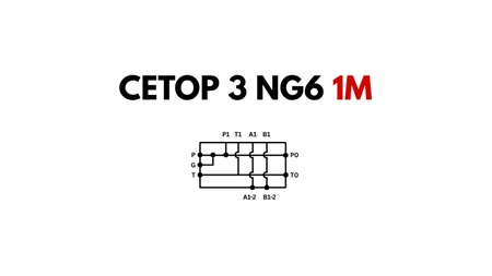 BĀZE CETOP3 NG6 1M