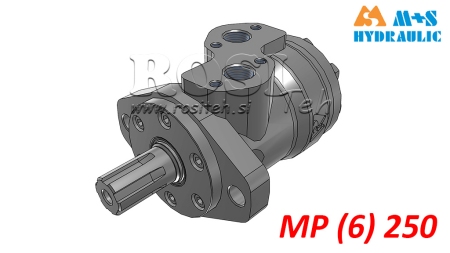 MOTOR HIDRÁULICO MP 250 CC - 6 DENTES