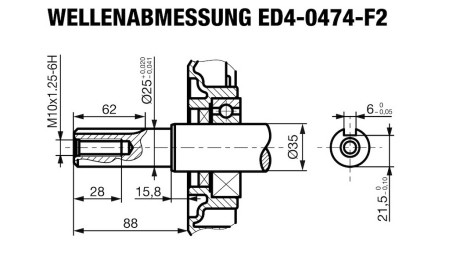 dīzeļdzinējs 474cc-8.0kW-3,600 RPM-E-KW25x88-elektriskais starts