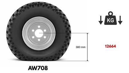 19,0/45-17 RIEPA AW708 (14 PR) AR DISKU 16,00 x 17