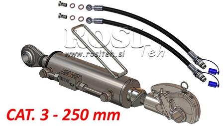 HIDRAULISKĀ CENTRĀLĀ ATSAITE AR ĀTRO ĀĶI AUTOMATIC - CAT. 3 - 80/40-250 (+95 HP) (32,2 mm)