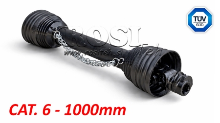 CE GECERTIFICEERDE KARDANAS PROFI LINE CAT.6 LENGTE 1000mm