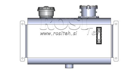 METALLTANK ÜLAOSA 60 LIT 310X380X560MM