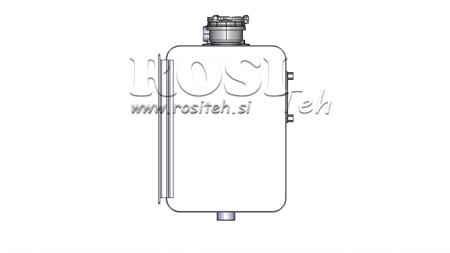 REZERVAR METALNI TOP 80 Lit 360x500x500mm