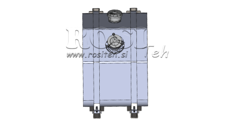 REZERVAR METALNI TOP 250 Lit 600x600x800mm