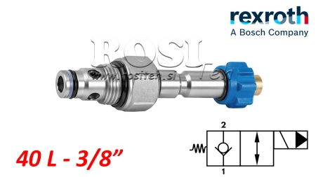 HID. ZAPRT ELEKTROMAGNETNI KRMILNIK ZA 2 POTNI VENTIL REXROTH 3/8 40-LIT
