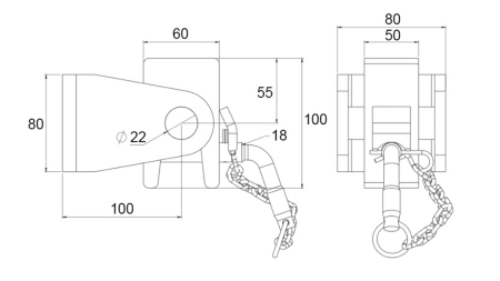 PAŠIZGĀŽAMĀ KORPUSA TURĒTĀJS 60x80 - DAKŠAS TIPS - ECO