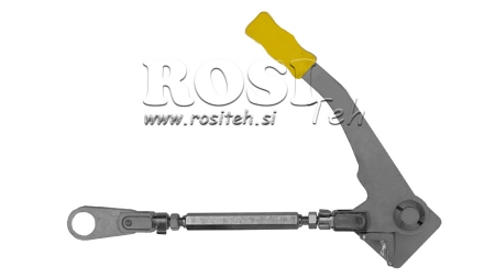 TRAILER SIDE PANEL CLOSING HANDLE - VENSTRE