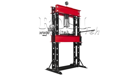 OFICINA PRENSA HIDRÁULICA PARA ROLAMENTOS 50T - de duas velocidades