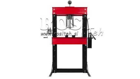 OFICINA PRENSA HIDRÁULICA PARA ROLAMENTOS 50T - de duas velocidades