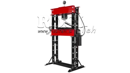 OFICINA PRENSA HIDRÁULICA PARA ROLAMENTOS 50T - de duas velocidades