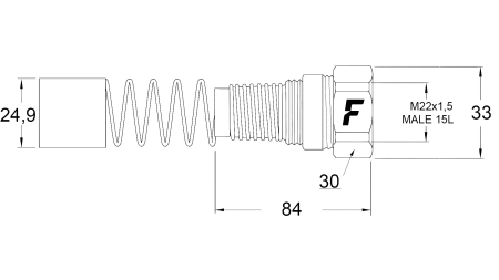 HUN HURTIGKOBLING TIL MULTI-FASTER 1/2 FAST DEL
