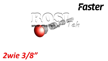 BEZPEČNOSTNÍ TLAČÍTKO PRO MULTI-FASTER 3/8 2CESTY PEVNÁ ČÁST