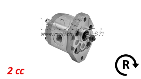 HYDRAULIC PUMP 00C2X032 GR.0 - 2cc - RIGHT