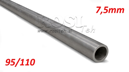 HONED TUBE H9 FOR HYDRAULIC CYLINDER 95/110 - 7,5mm (1000mm)