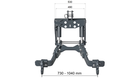 PRIEKŠĒJĀ UZKARE TRAKTORAM FLEX CAT. 2 1500KG