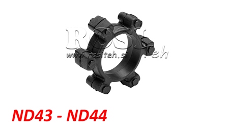 ZVAIGZNES TIPA SAKABE GUMIJAS IELIKTNIM ND43-ND44 (104mm)