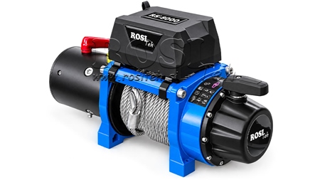 12 V ELEKTRISKĀ VINČA RS-8000 - 3620 KG - TĒRAUDA TROSE - ECO