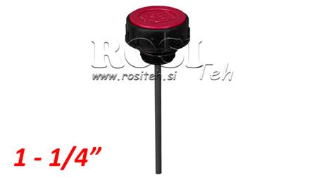 TAMPÃO DE ENCHIMENTO 1 1/4 COM VARA DE NÍVEL E RESPIRO