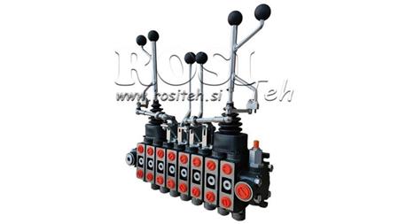 VÁLVULA HIDRÁULICA HIAB 8xPC70   2X JOYSTICK EURO 3 POS