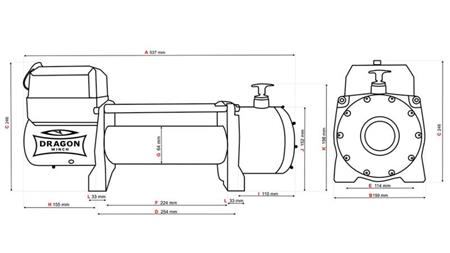 GUINCHO ELÉTRICO 12 V DWM 13000 HD - 5897 kg - CORDÃO SINTÉTICO