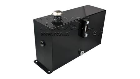 RESERVATÓRIO METÁLICO 12 LITROS CUBO 255x120x450mm COMPLETO COM EQUIPAMENTO