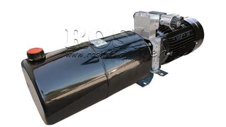 AGREGADO HIDRÁULICO MINI 380V AC (2.2 kW) 120 bar - 8.0 cc - 11.2 lit/min - tanque 12 lit