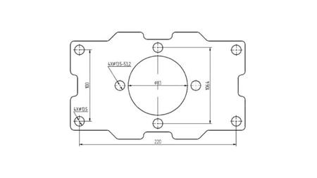 SUPORTE DE MOTOR HIDRÁULICO MP MR MS