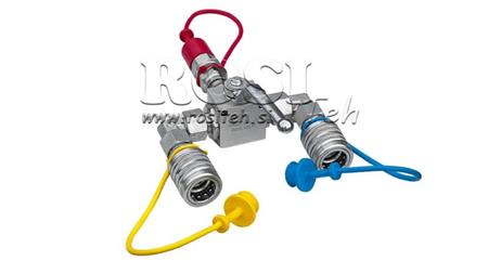 DIVISOR MANUAL DE DESCARGA DE TRACTOR