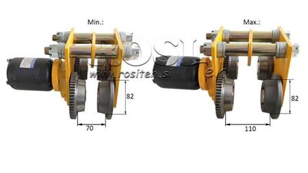 ELEKTRICKÝ POHON PRO PRŮMYSLOVÝ ZVEDACÍ VOZÍK DWI 0.5 T