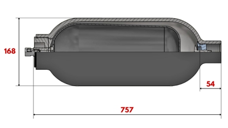 ACUMULADOR HIDRÁULICO 10 LIT - BSP 1