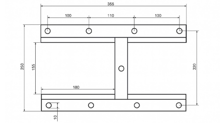 FLAP BASCULANTE LIFTING PIKOLICE 250X335 PARA GRÃOS