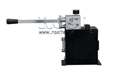 VÁLVULA AUTOMÁTICA RVBR HIDRÁULICA PARA CILINDRO DE MOLAS COM RESERVATÓRIO E MANIVELA DE EMERGÊNCIA