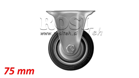 RITEŅŠ 75mm AR FIKSĒTU PAMATNI