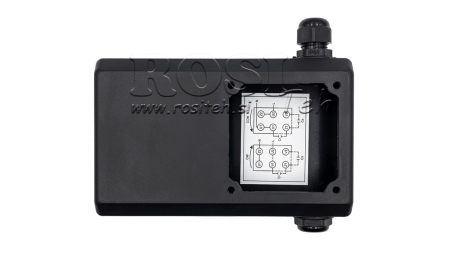 PVC ANSLUTNINGSDOSA FÖR ELMOTOR