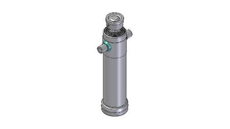 3048S -TELESCOPIC CYLINDER STANDARD/BALL 4 STAGES STROKE 1710 DIAMETER 124