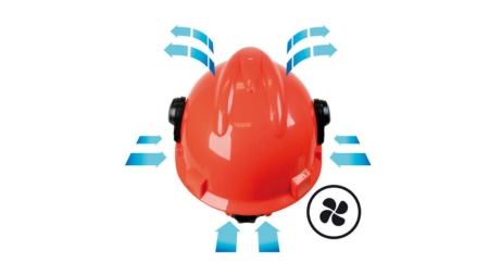 BESKYTTENDE HJELM YUKON MED VISIR OG ØREVERN