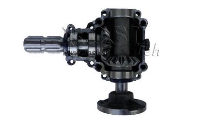 Leņķa samazinātājs apļveida labajā pusē