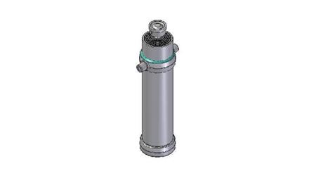4066S -TELESCOPIC CYLINDER STANDARD/BALL 6 STAGES STROKE 4185 DIAMETER 190
