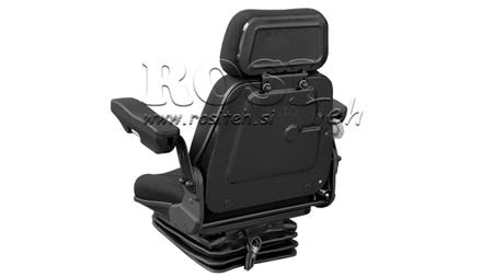 ASSENTO DE TRACTOR SUSPENSÃO A AR TECIDO COM APOIO DE BRAÇO ECO