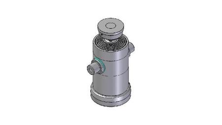 6063S -CILINDRO TELESCÓPICO PADRÃO/BOLA 6 ESTÁGIOS VIAGEM 1920 DIÂMETRO 240