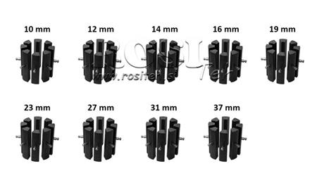 14078 - BÆRBAR HÅNDPRESSE PM18F-9J (120 Ton) MED KJEVER