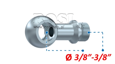 ACIS SAVIENOJUMS 3/8 / 3/8