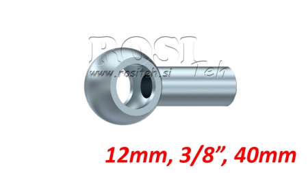 BANJOKOBLING MED RØR 3/8 40mm