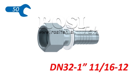HYDRAULICKÁ PRÍPOJKA DKORFS SAMICA DN32-1 11/16-12