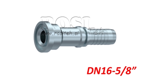 HIDRAULISKĀ SAVIENOJUMU KOMATSU TIEŠA DN16MM-FLANGED5/8