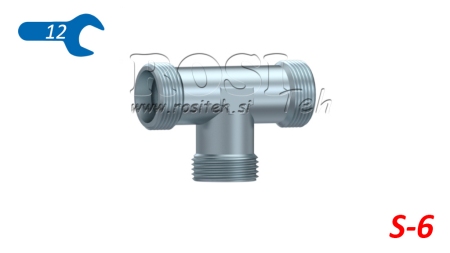 HIDRAVLIČNI T KOM S-6 MOŠKI M14x1,5