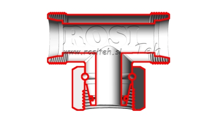 HIDRAVLIČNI T KOM S-16 Z VRTLJIVO MATICO CENTRALNO M24x1,5