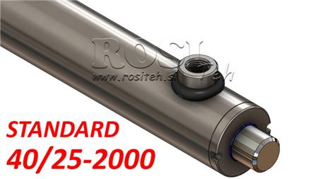 HIDRAULISKAIS CILINDRS STANDARD 40/25-2000